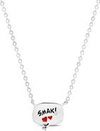 Crislu x Peanuts® SMAK! Thought Balloon Pendant Necklace