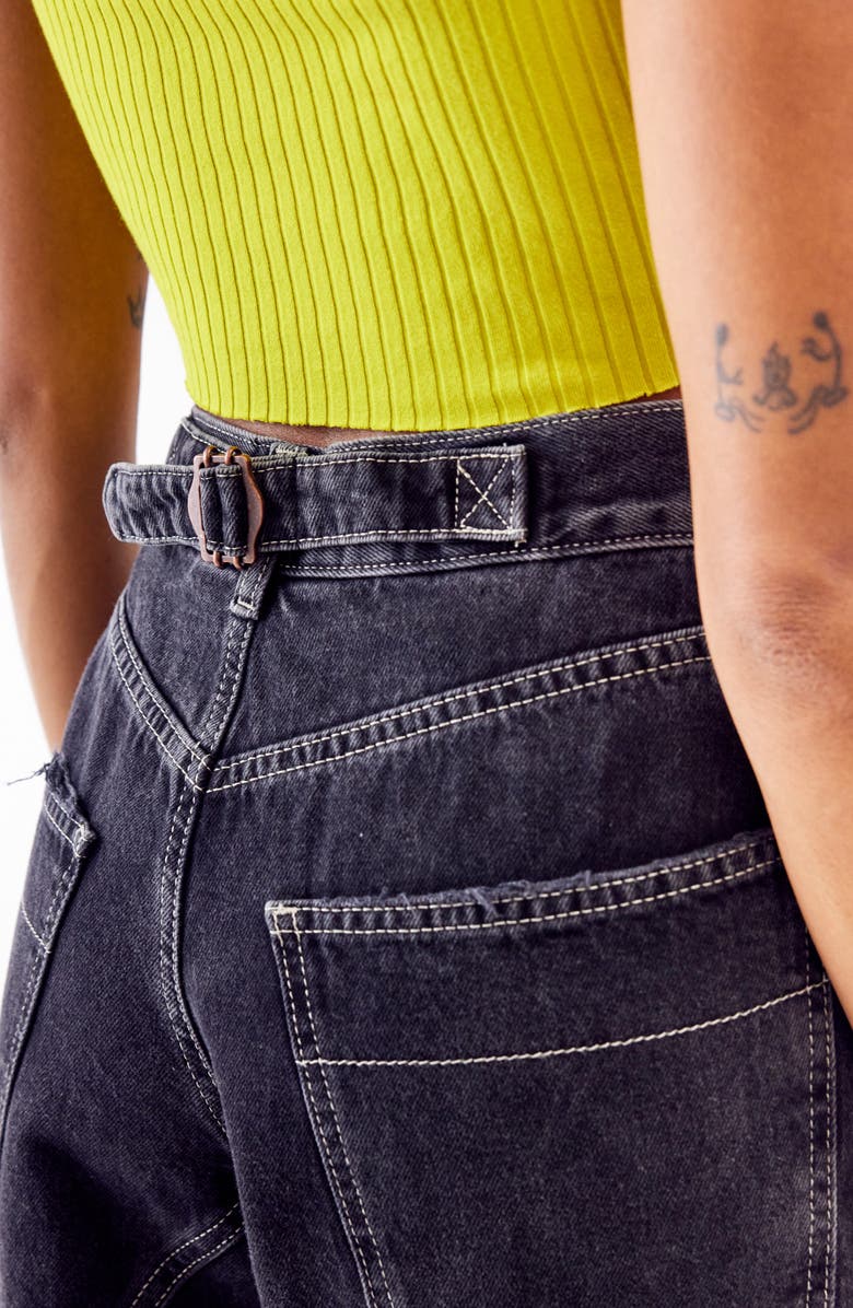 BDG Urban Outfitters Logan Washed High Waist Baggy Jeans, Alternate, color, 