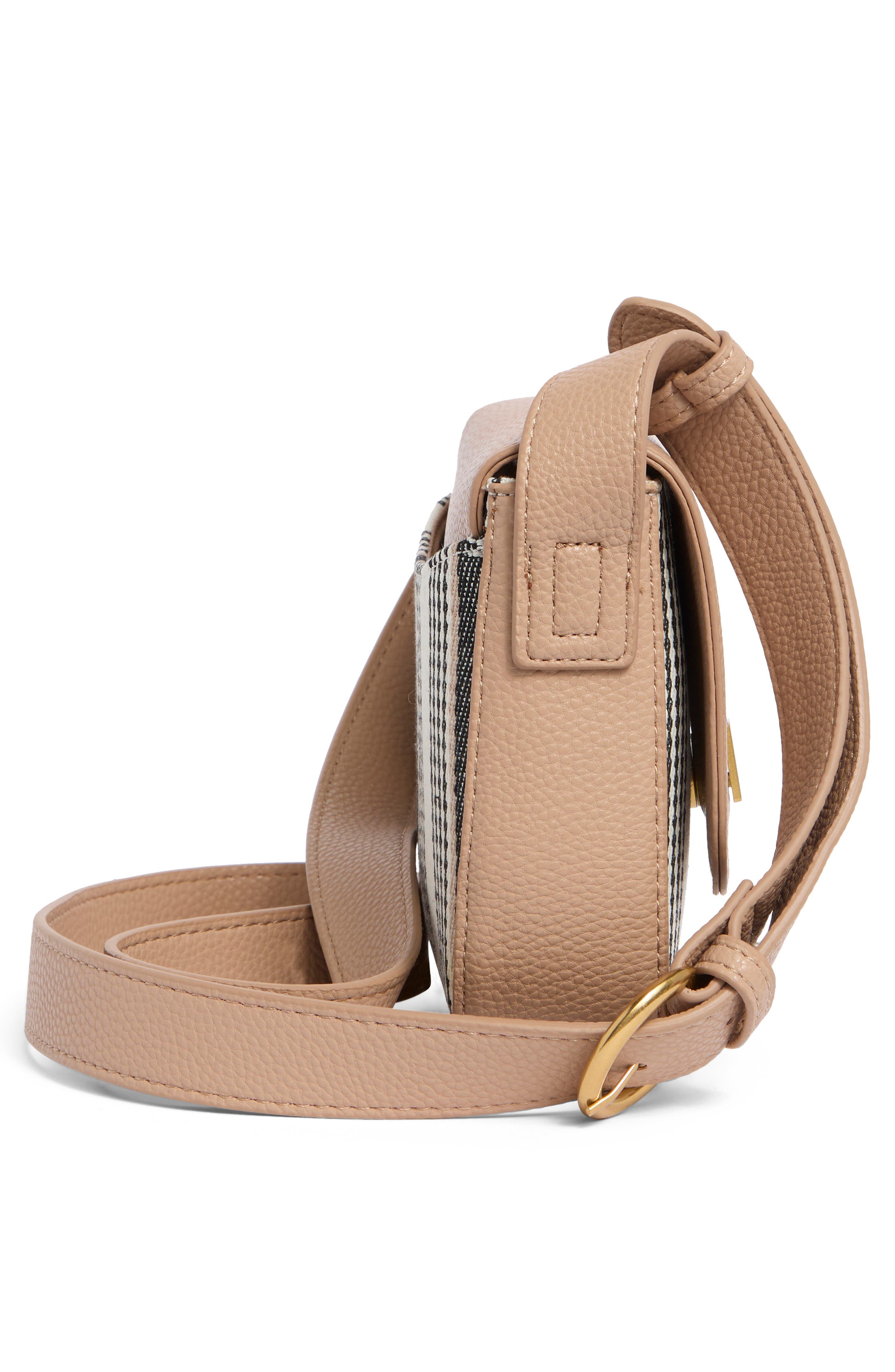 T Tahari Cameron Crossbody Bag, Alternate, color, Wheat