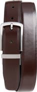 Cole Haan Drop Edge Enamel Fille Leather Belt