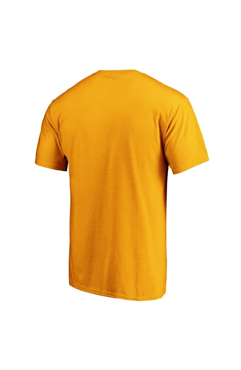 FANATICS Men's Fanatics Gold San Diego Padres Team Logo Lockup T-Shirt, Alternate, color, 