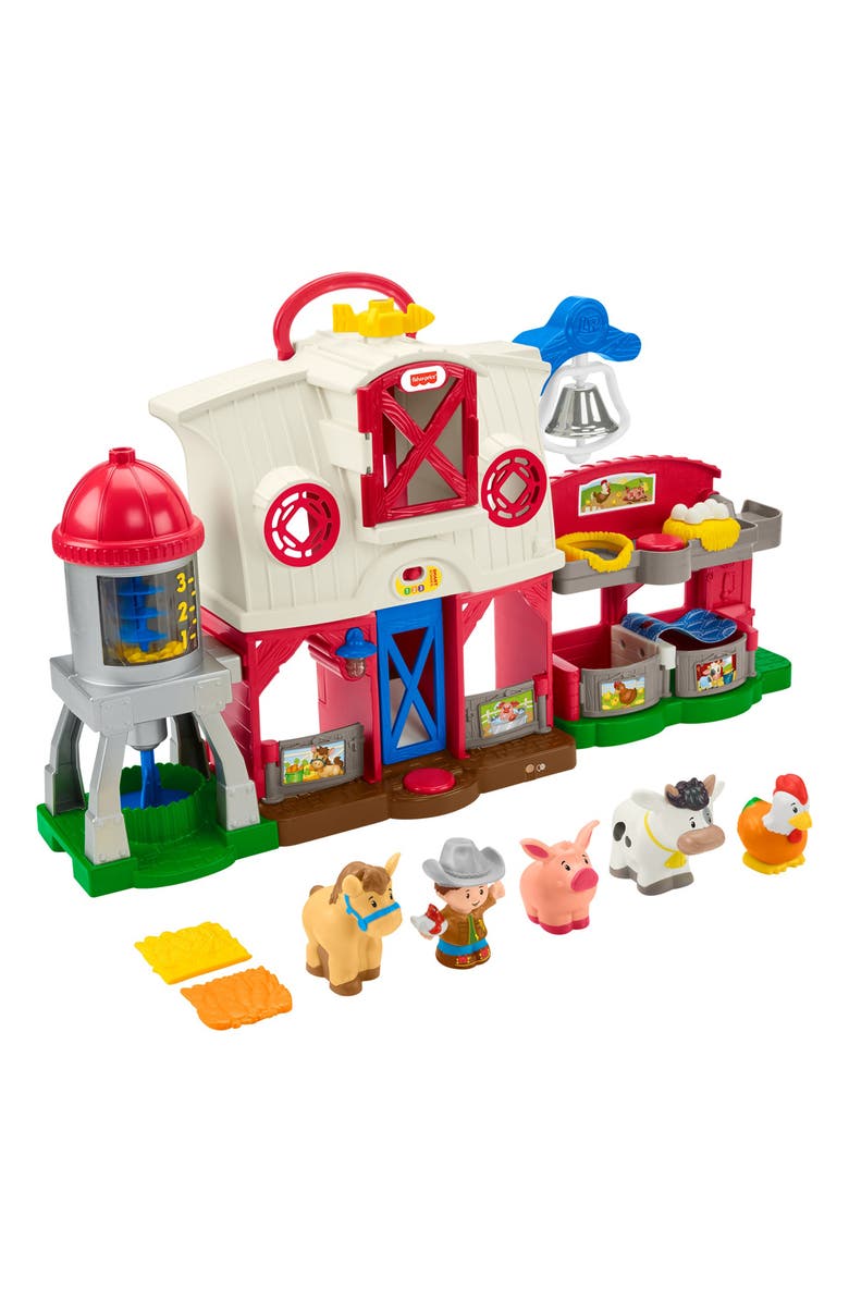 FISHER PRICE Little People<sup>®</sup> Caring for Animals Barn Playset, Main, color,
