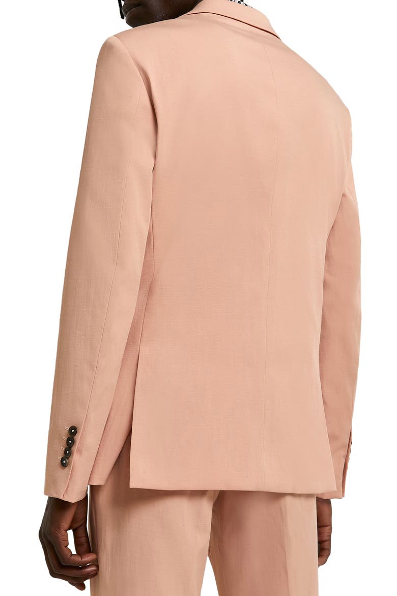 Peach Suit Jacket, Alternate, color, LIGHT ORANGE