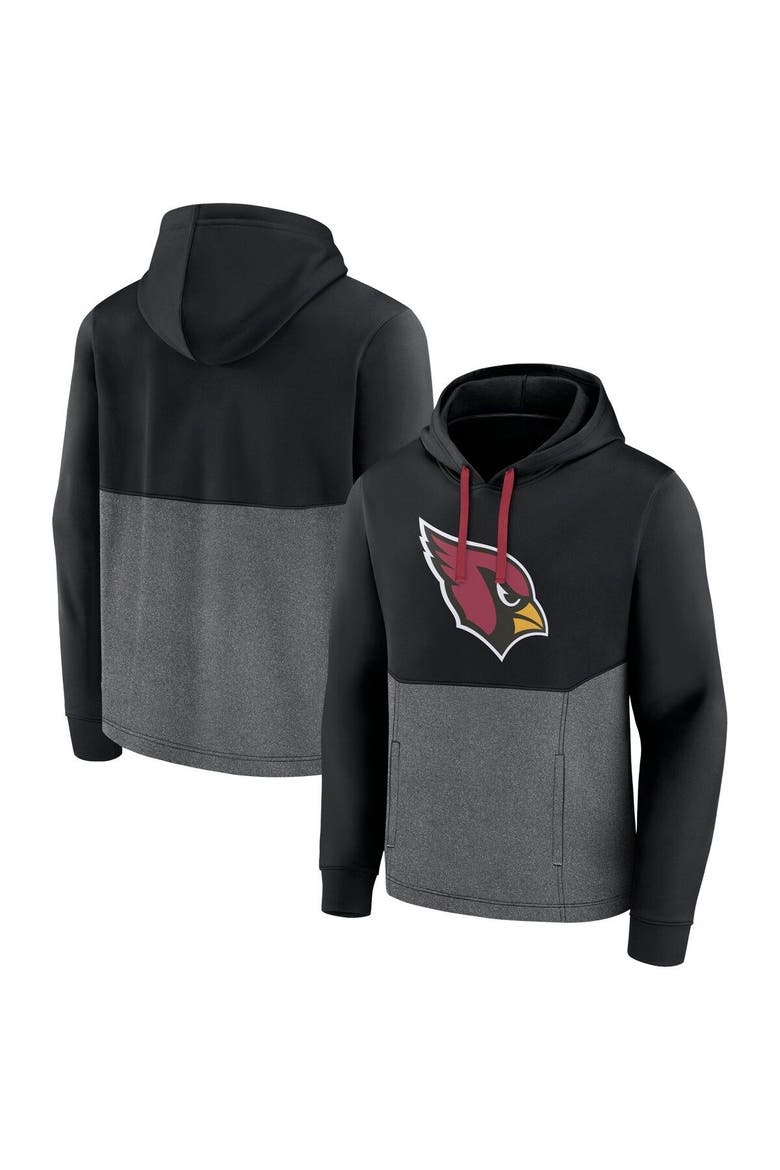 Men's Fanatics Branded Black Arizona Cardinals Winter Camp Pullover Hoodie, Main, color, Black