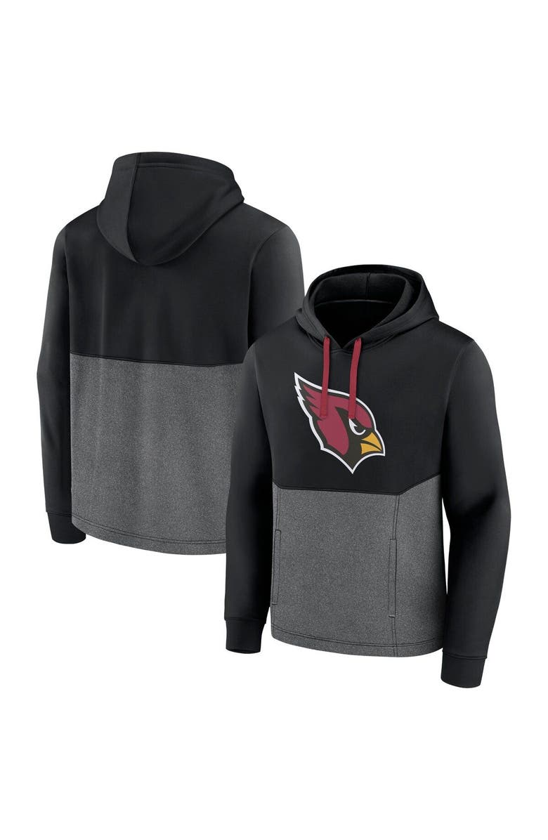 FANATICS Men's Fanatics Branded Black Arizona Cardinals Winter Camp Pullover Hoodie, Main, color, 