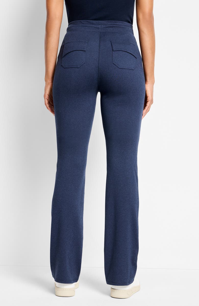 NZ ACTIVE by NIC+ZOE Brushed Wide Leg Pants, Alternate, color, Ink