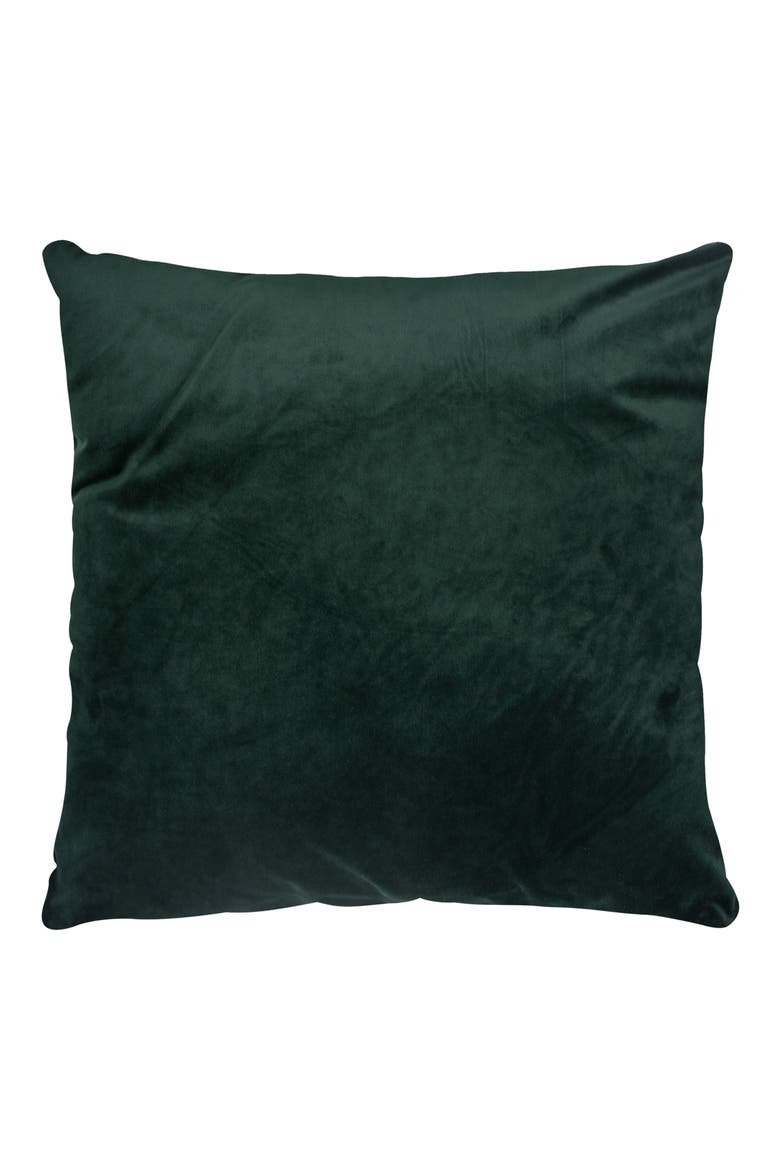 Worcester Indoor Accent Pillow, Main, color, HUNTER GREEN