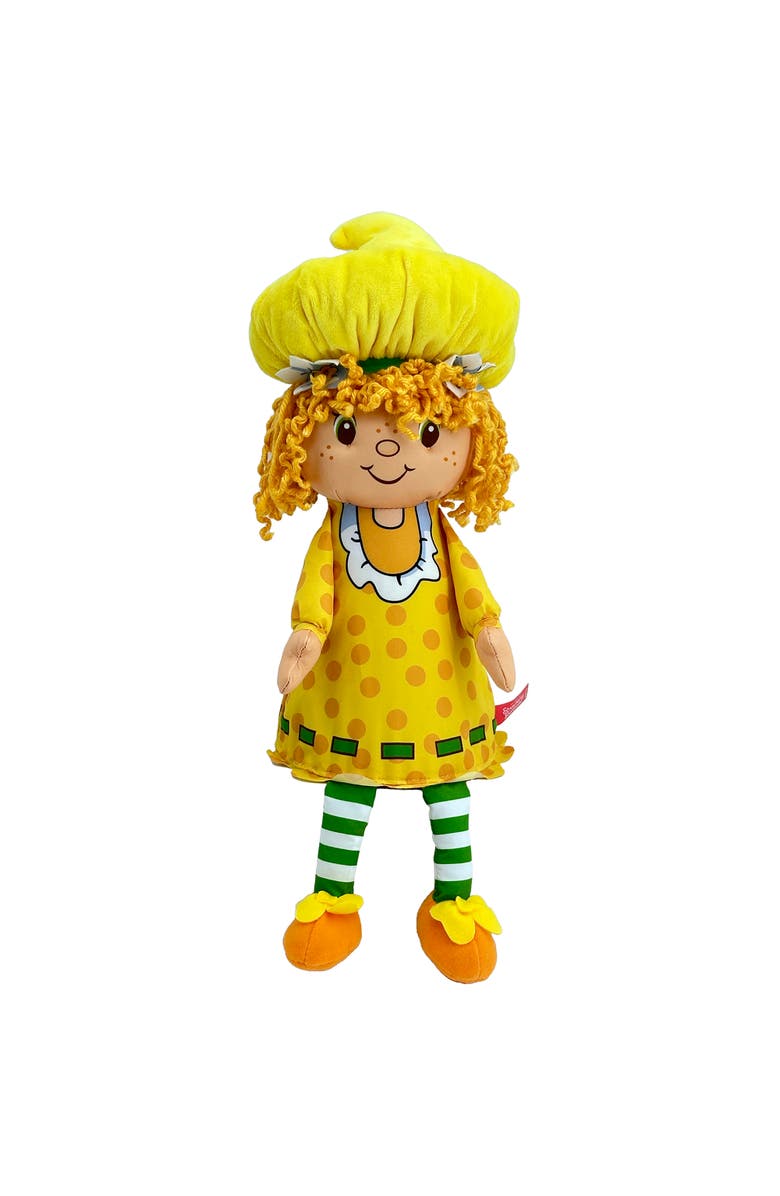 Strawberry Shortcake Pop n Flip 15 Inch Lemon Meringue Plush Doll, Main, color, Yellow