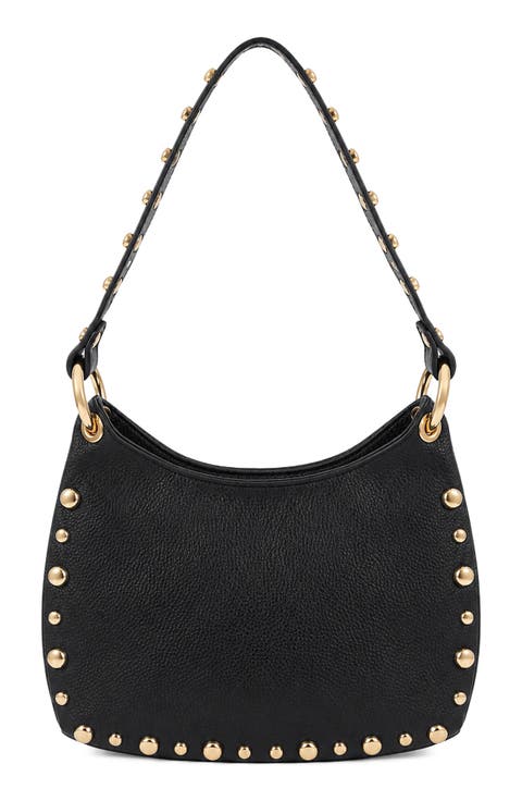 Matilda Studded Leather Shoulder Bag