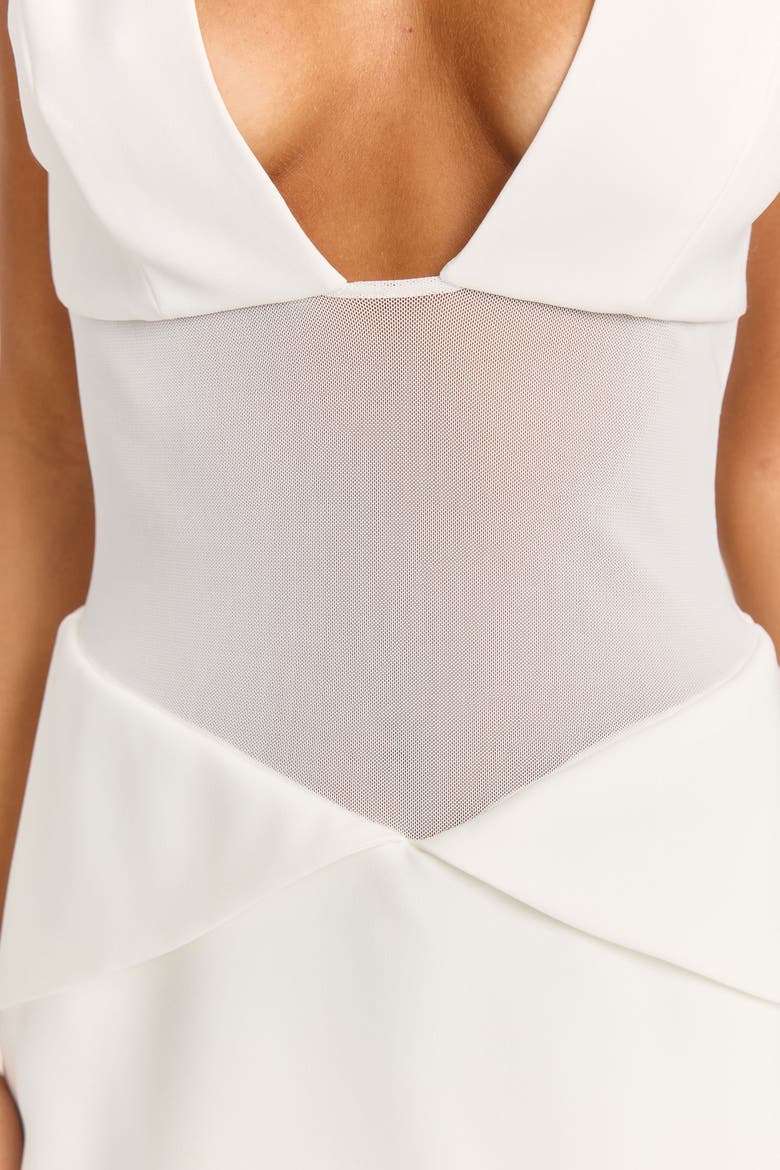 Juno Mini Dress, Alternate, color, White
