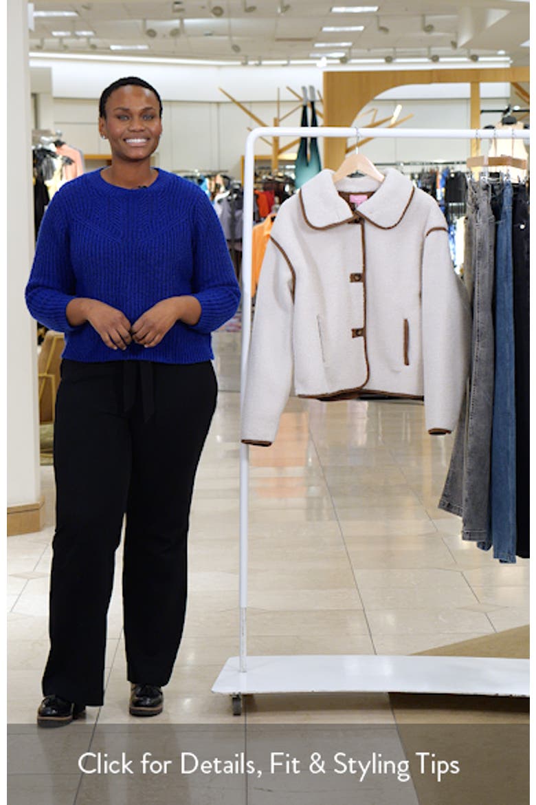 Frost Oversize Faux Shearling Jacket video
