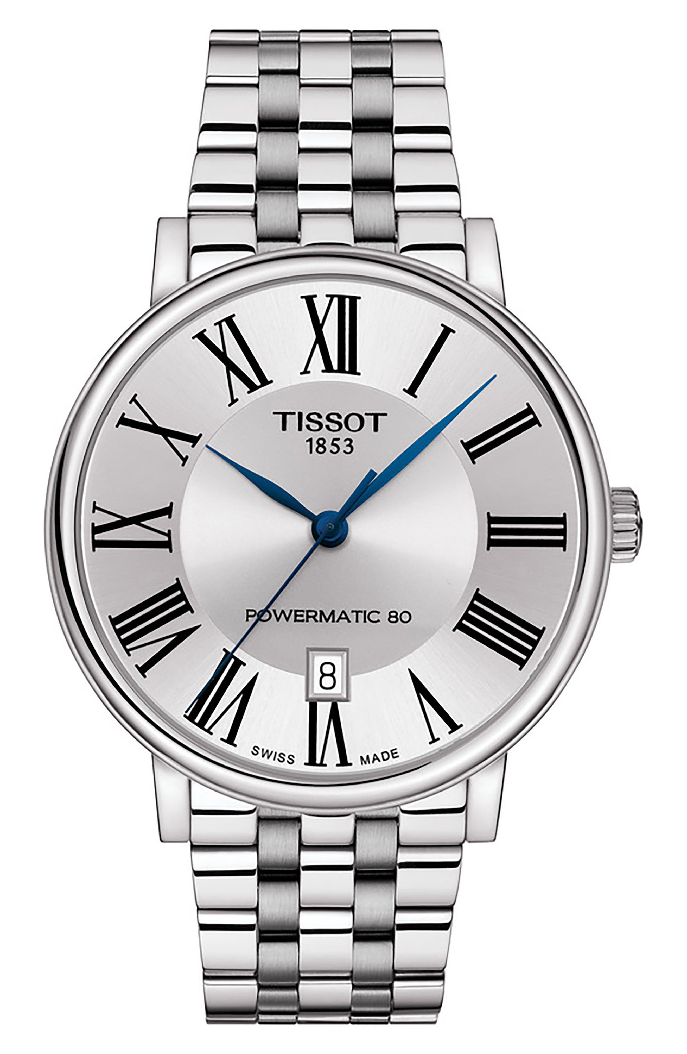 Tissot Carson Premium Powermatic Bracelet Watch, 40mm
