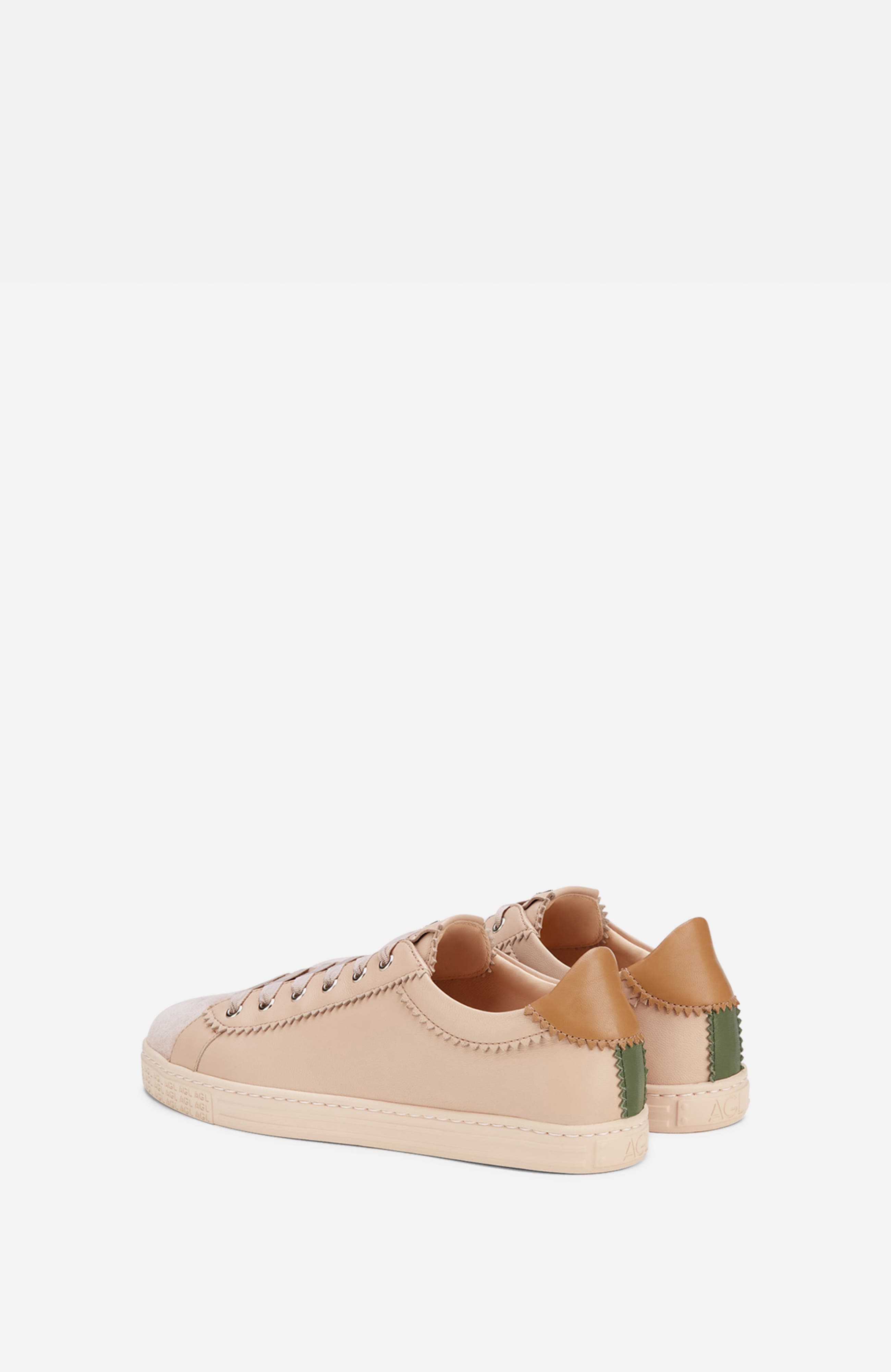 AGL Sade Feminine Sneaker, Alternate, color, Powder Pink