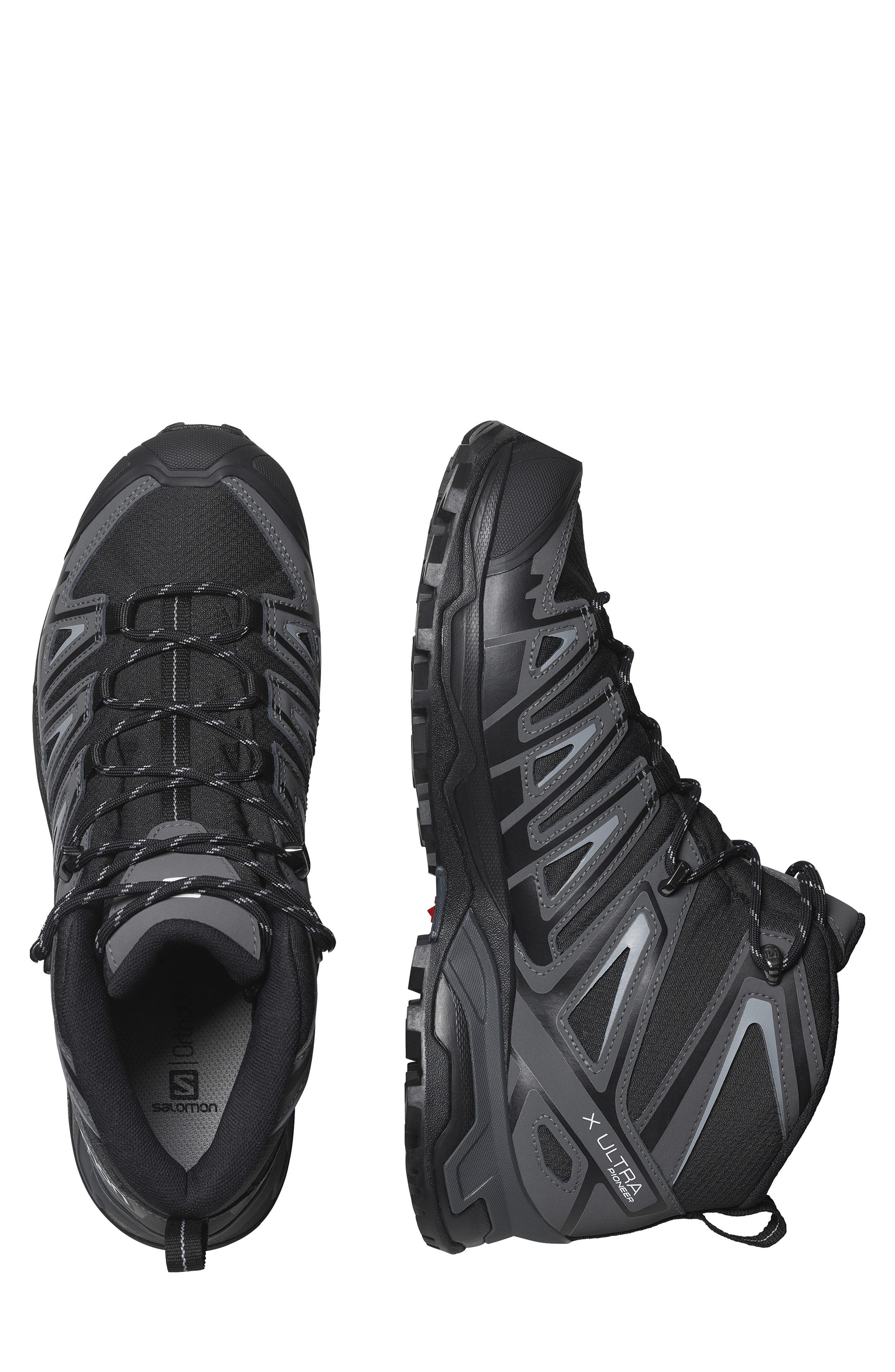 Salomon X Ultra Pioneer Waterproof Mid Hiker Boot, Alternate, color, 