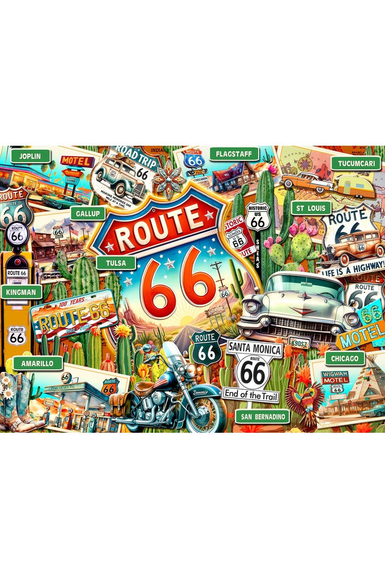 100 years of Route 66 1000, Alternate, color, Multicolor