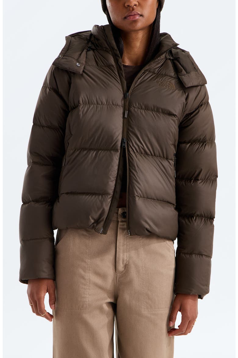 Hydrenalite City Down Hooded Parka, Main, color, DARK CHESTNUT