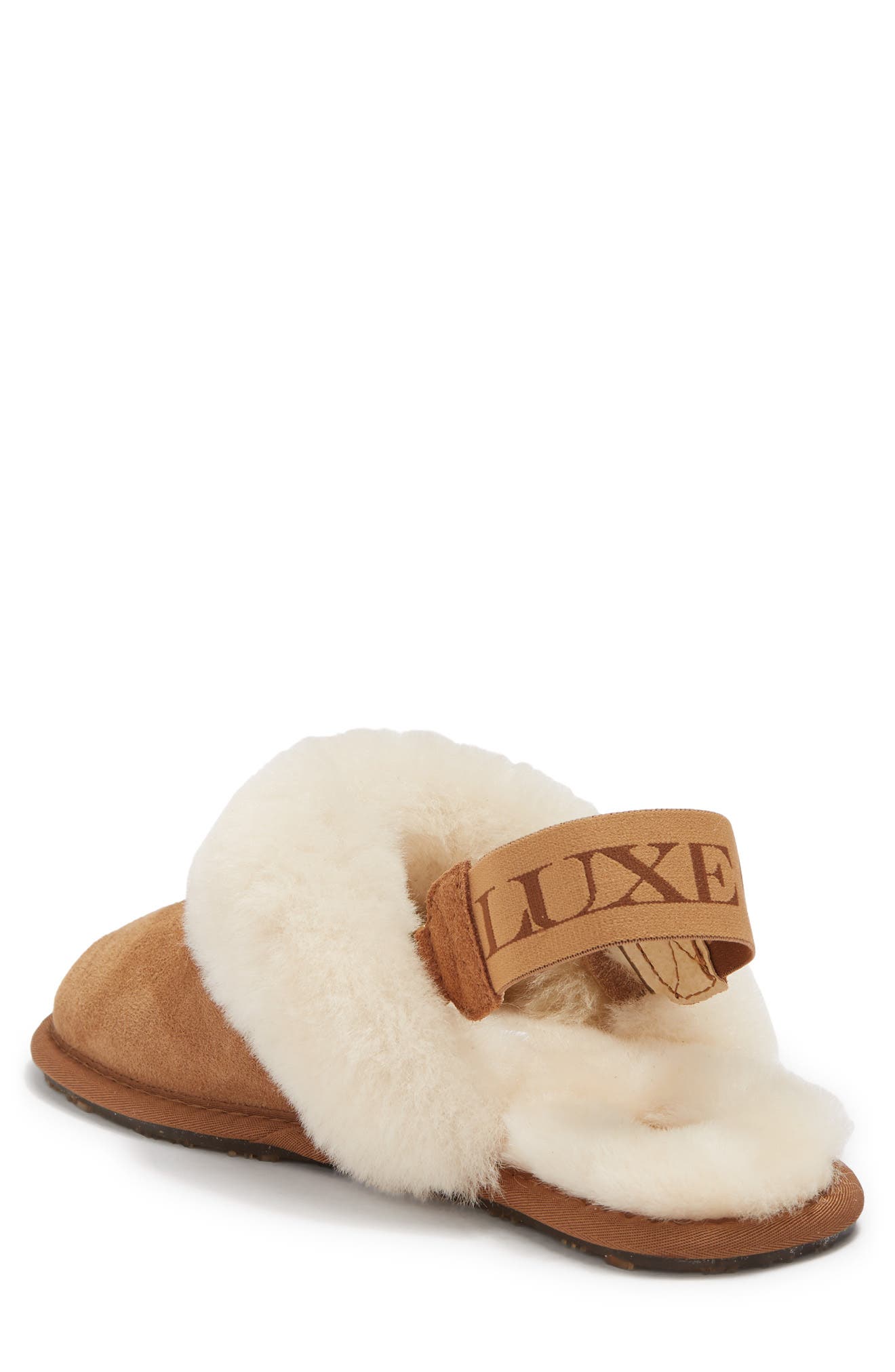 Australia Luxe Collective Genuine Shearling Slingback Mule Slipper, Alternate, color, 