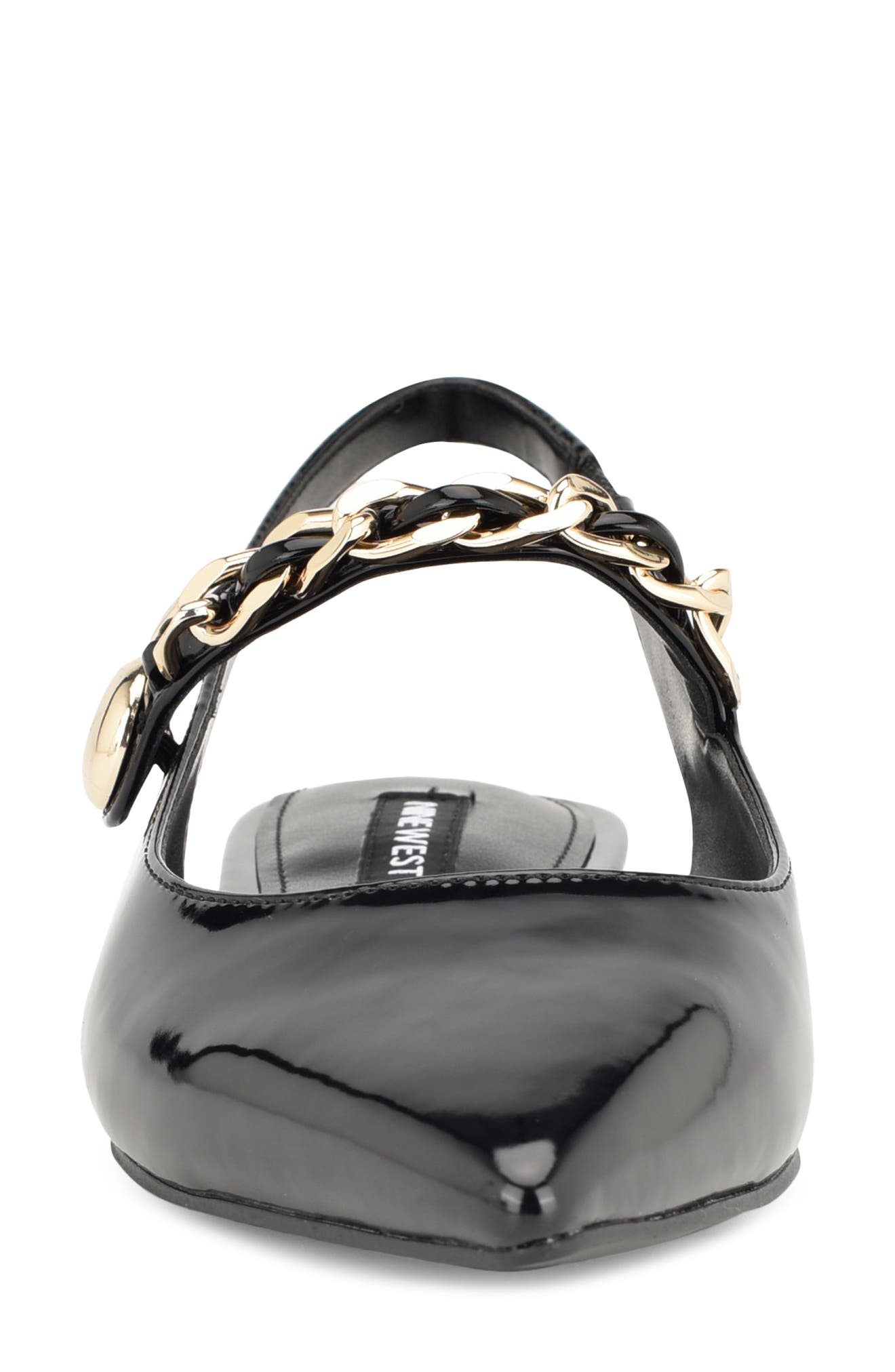 Nine West Brulia Slingback Pointed Toe Flat, Alternate, color, 