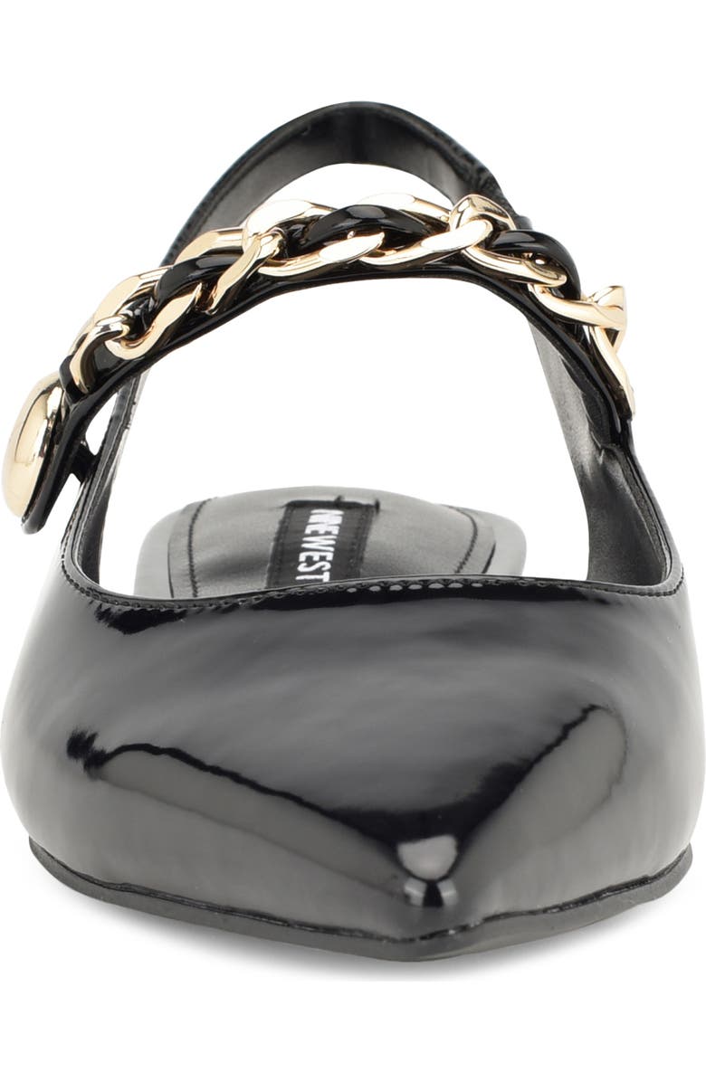 Nine West Brulia Slingback Pointed Toe Flat, Alternate, color,