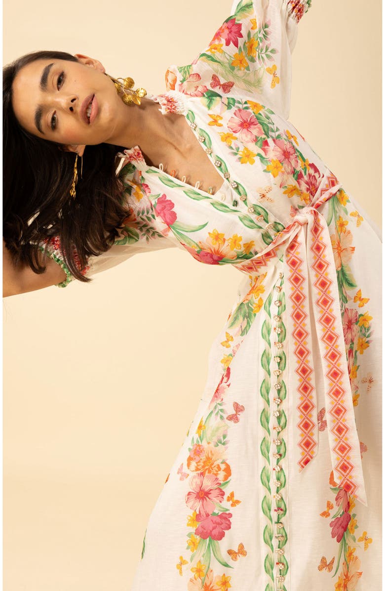 Hale Bob Alaiya Organza Maxi Dress, Alternate, color,