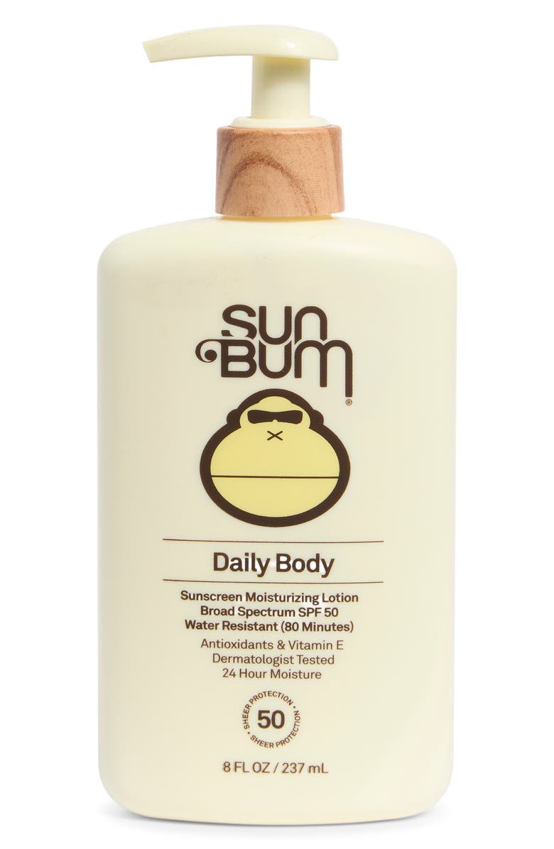 Sun Bum Daily Sunscreen Moisturizing Lotion SPF 50, Main, color, 