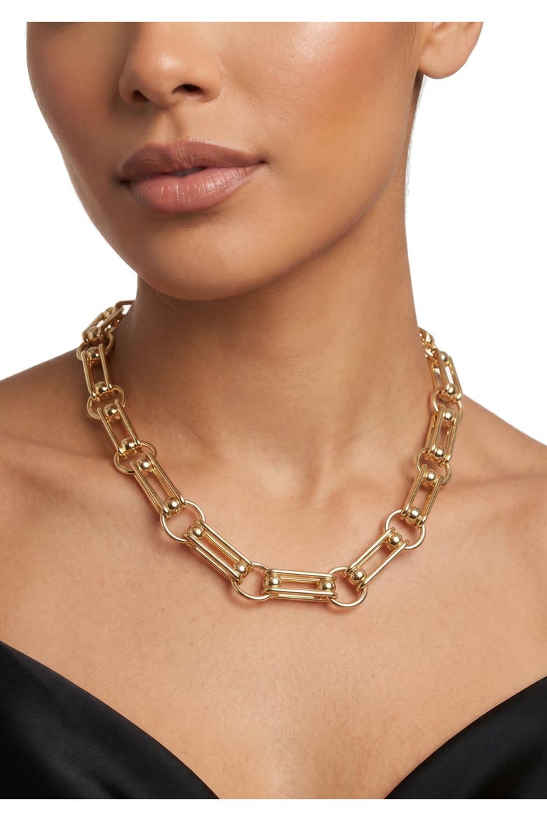 Lalita Link Chain, Alternate, color, Gold