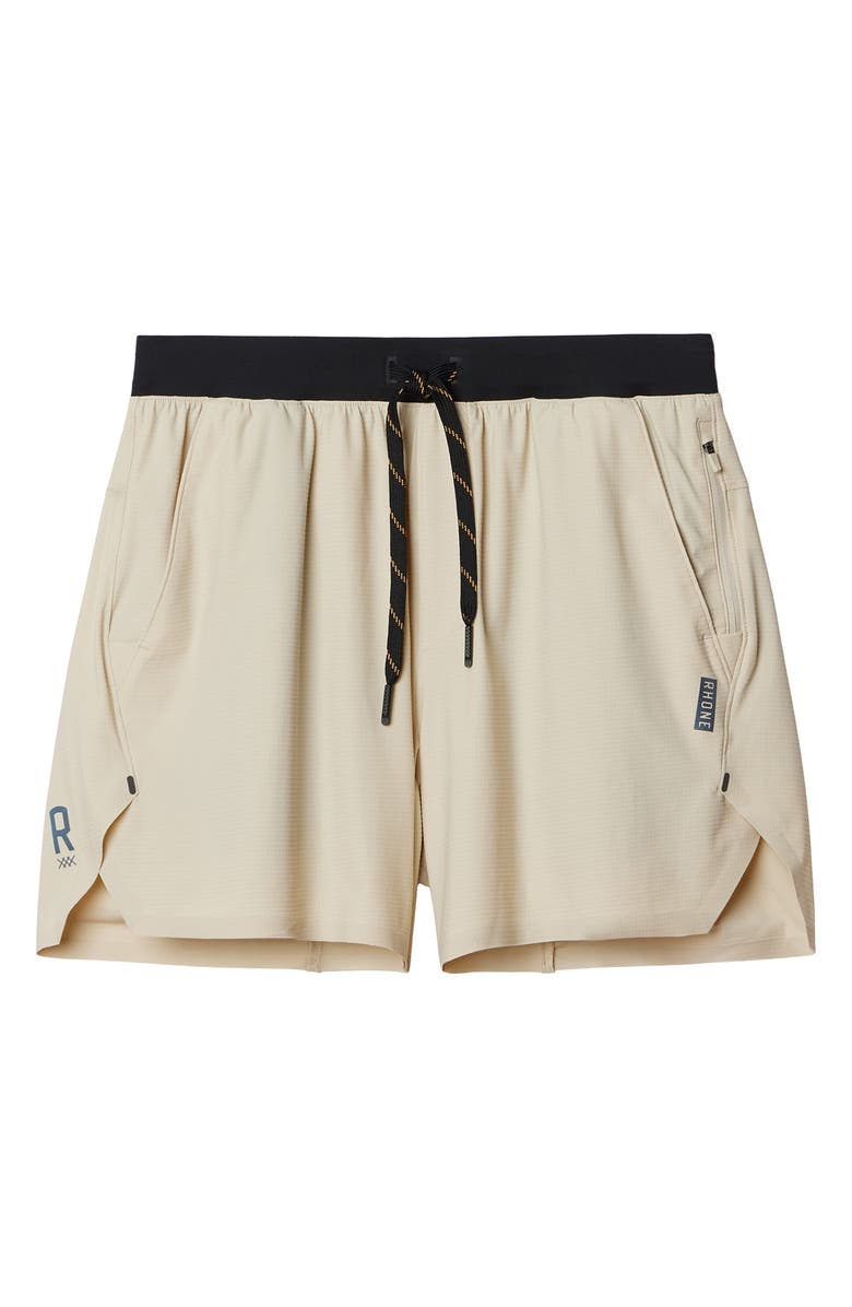 Rhone Invictus 5-Inch Ripstop Shorts, Alternate, color, Sandstone