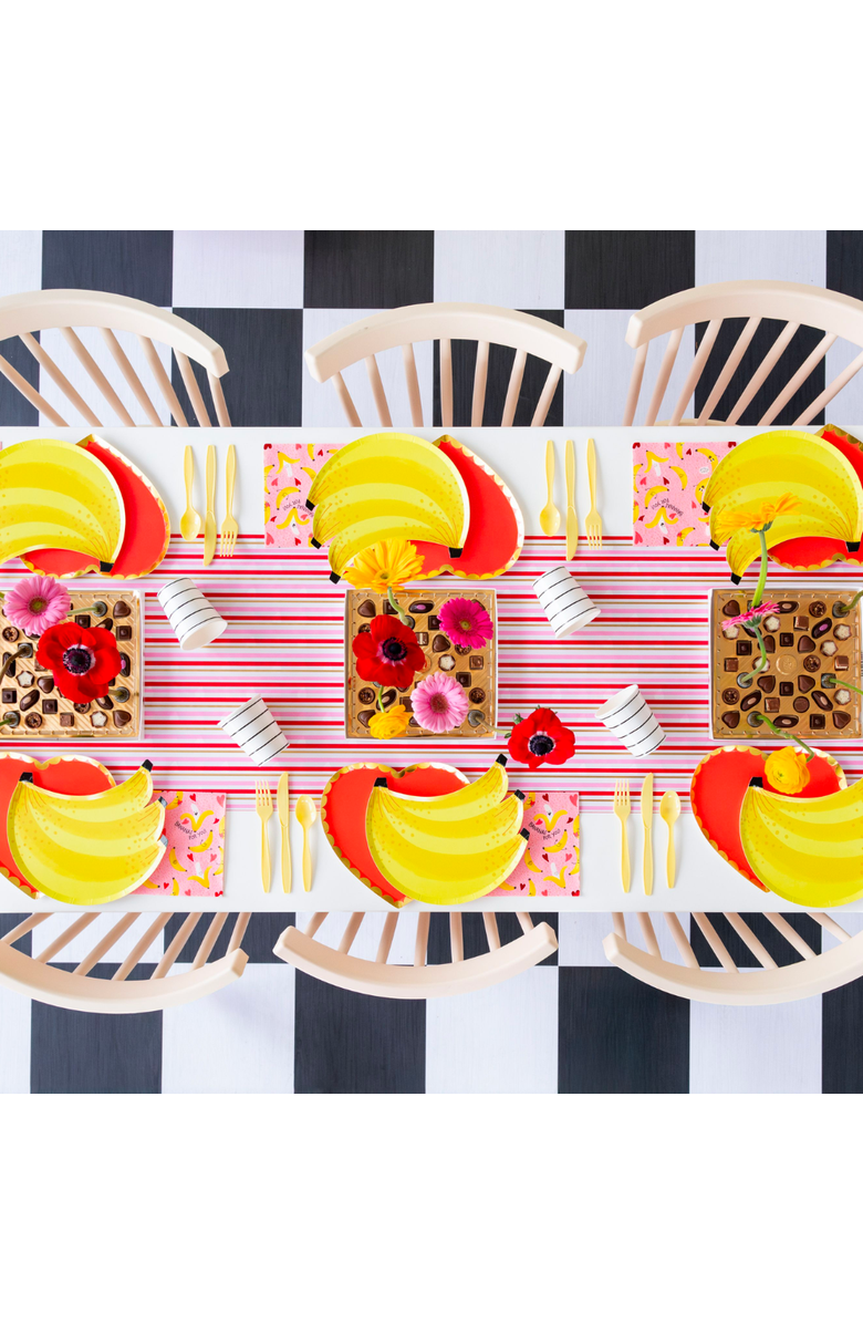 Daydream Society Bananas For You Banana Large Plates, Alternate, color, Assorted Pre-Pack