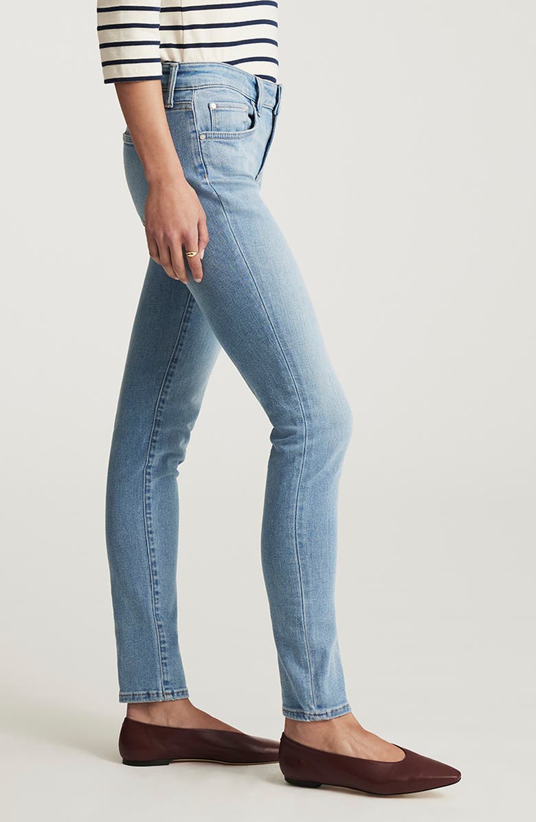 Mavi Jeans Alexa Skinny Jeans, Alternate, color, Bleached Tribeca