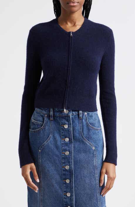 Isabel Marant Étoile Oaka Baby Alpaca Blend Zip Cardigan