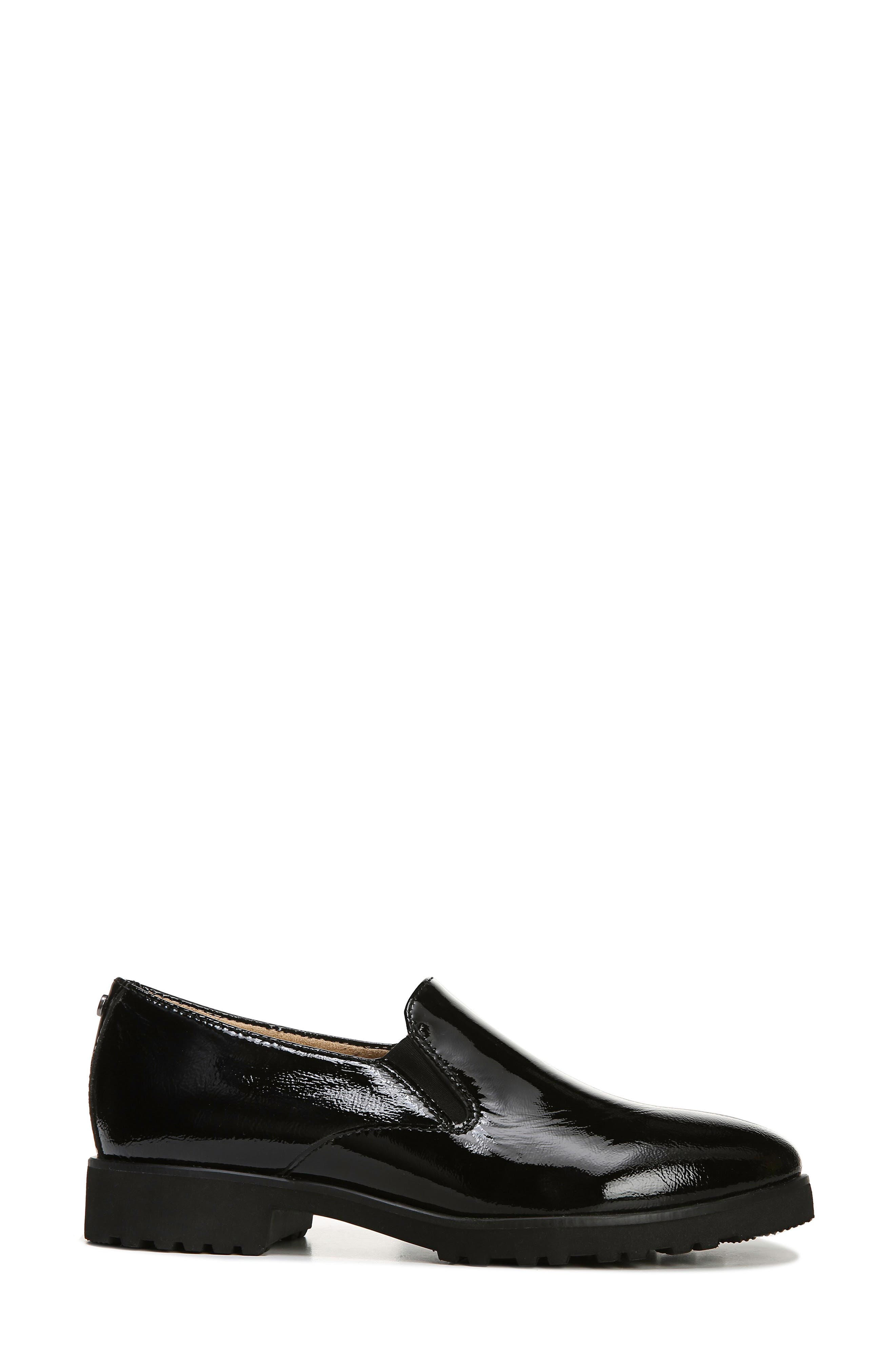 Geraldine Loafer, Alternate, color, BLACK PATENT LEATHER