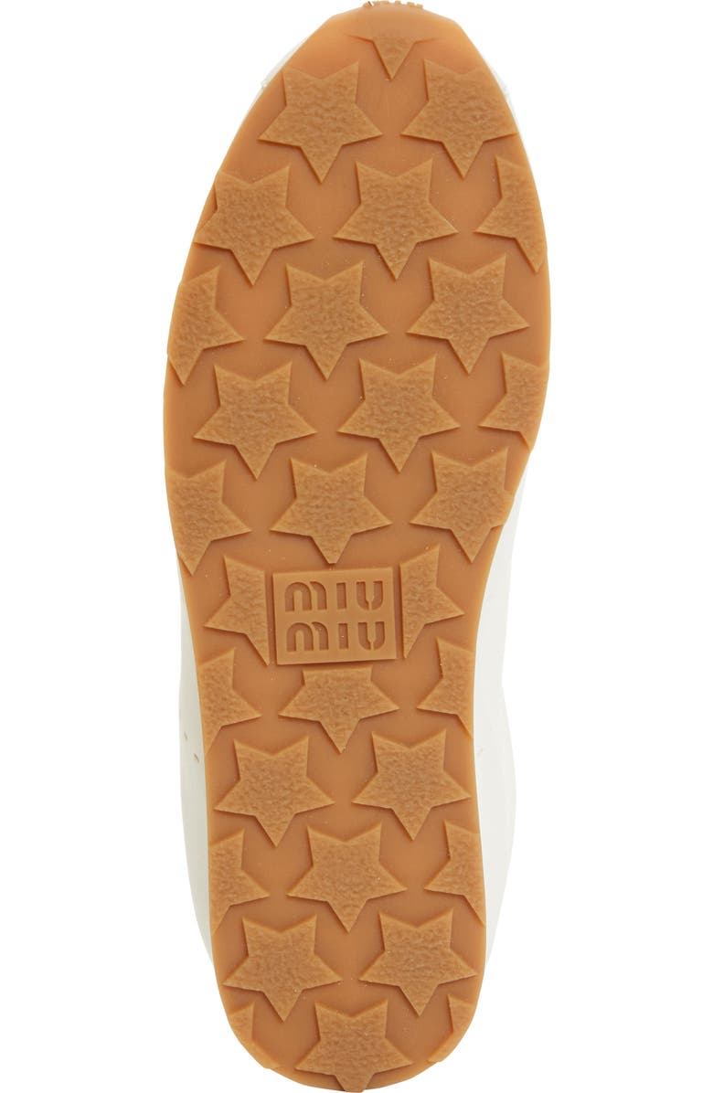 Miu Miu Leather Low Top Sneaker, Alternate, color,
