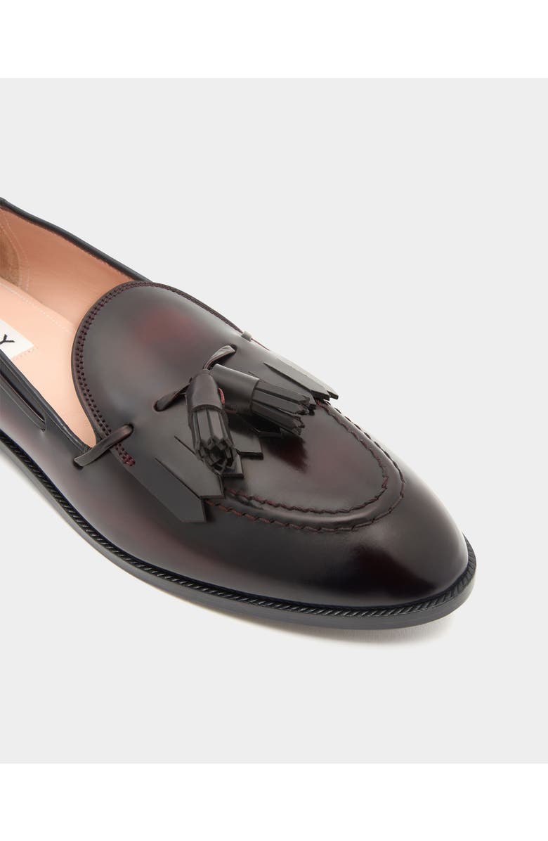 Bally Elite Loafer in Andorra Brushed Leather, Alternate, color, Red