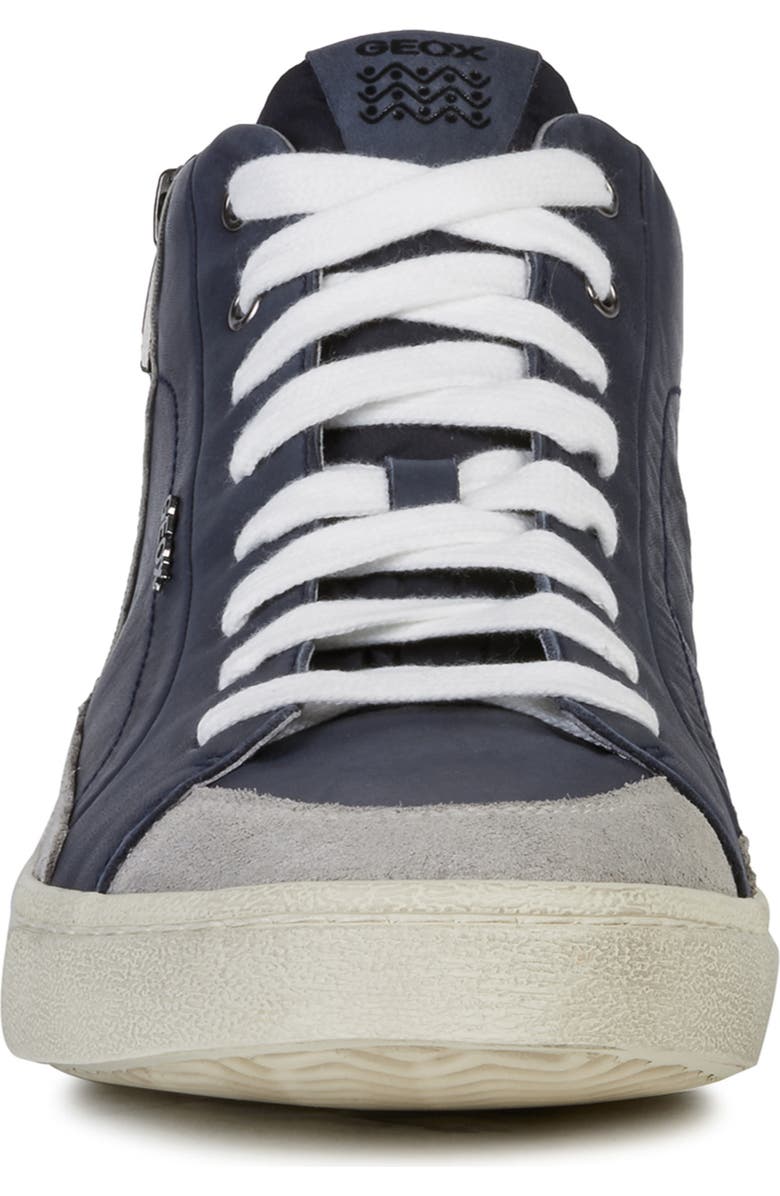 Geox Warley 8 High Top Sneaker, Alternate, color,