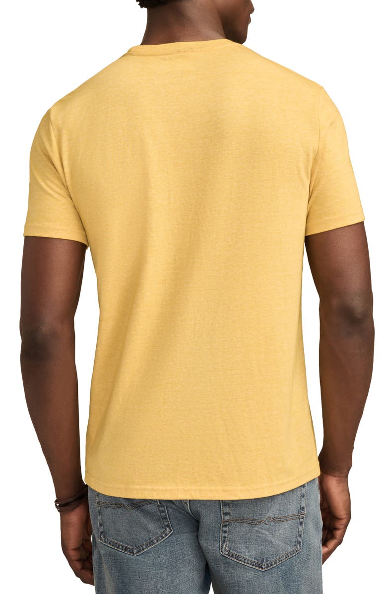 Lucky Brand Budweiser Clydesdale Horse Cotton Graphic T-Shirt, Alternate, color, Golden Glow