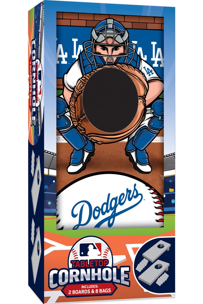 Los Angeles Dodgers Tabletop Cornhole, Main, color, Multicolor