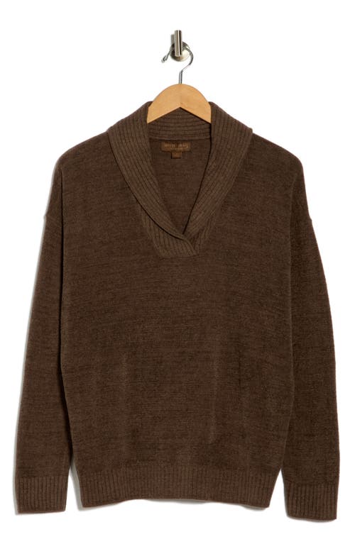 Barefoot Dreams ® Cozychic® Ultra Lite® Ribbed Pullover In Brown