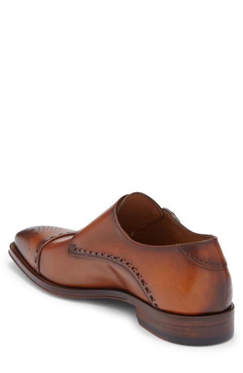 Antonio Maurizi Double Monk Strap Shoe In Brown
