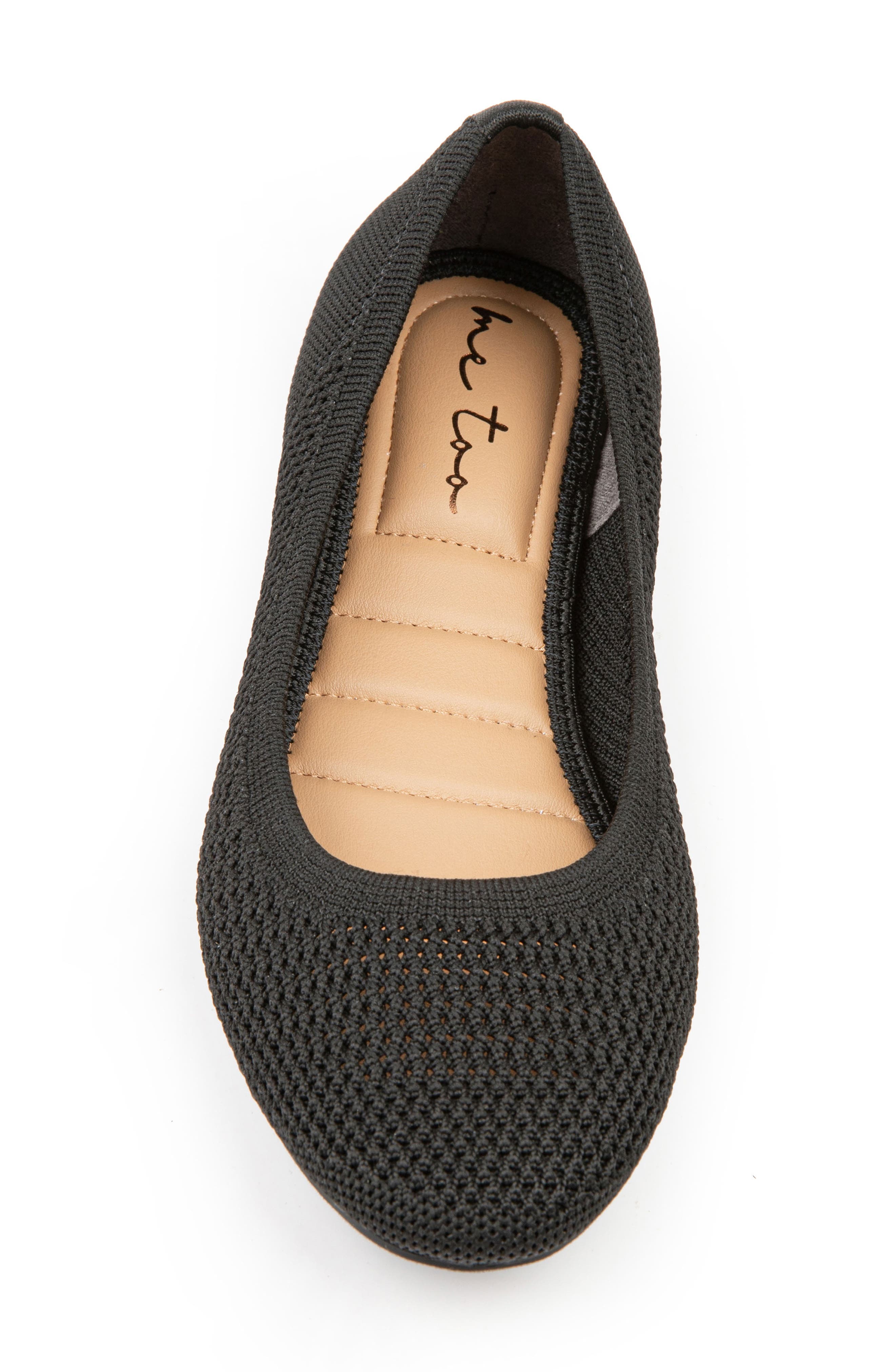 Me Too Bevin Knit Skimmer Flat, Alternate, color, 