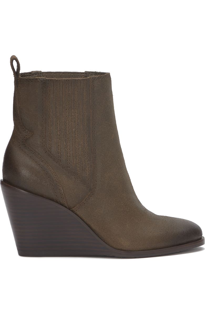 Lucky Brand Wilano Wedge Bootie, Alternate, color, Desert Palm