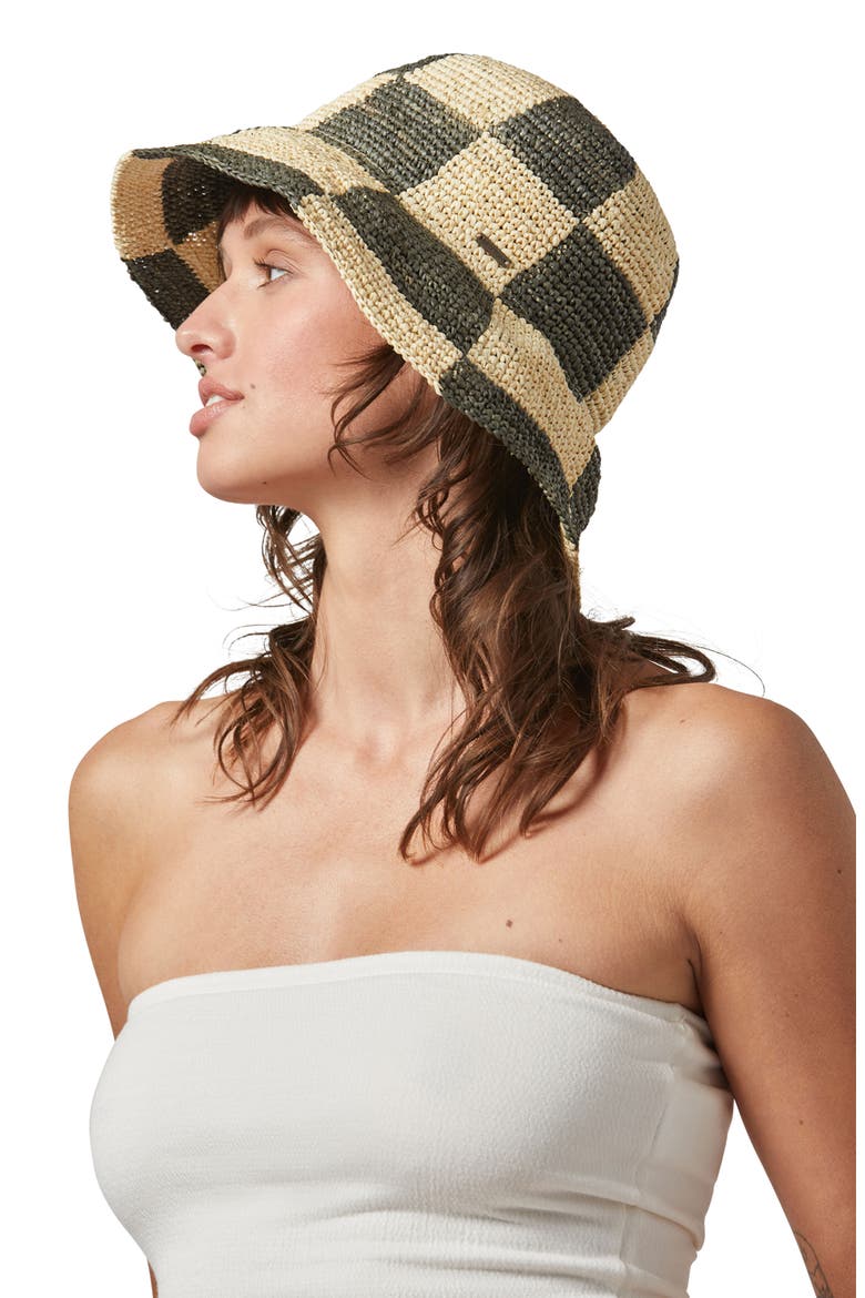 Redding Bucket Hat, Alternate, color, WHITECAP/ DEEP FOREST