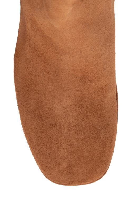Beautiisoles Scottie Platform Bootie In Cognac