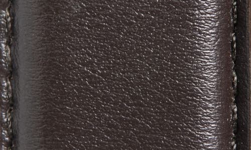 Frame The Square Buckle Leather Belt In Black