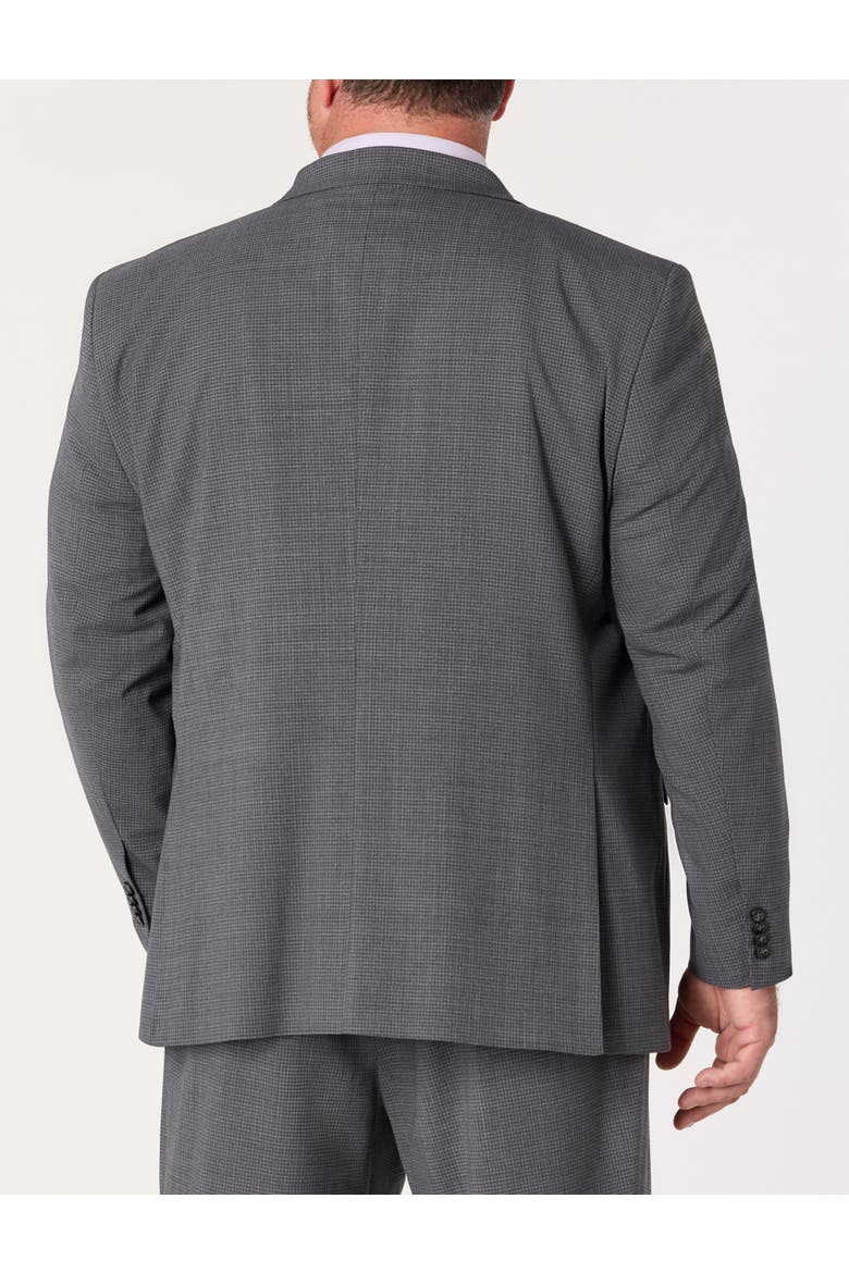 Big & Tall Tonal Suit Jacket, Alternate, color, GREY