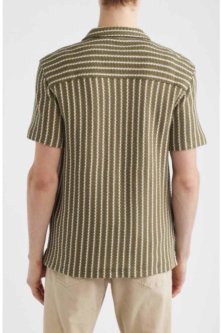 Naples Stripe Shirt, Alternate, color, STRIPE OLIVE