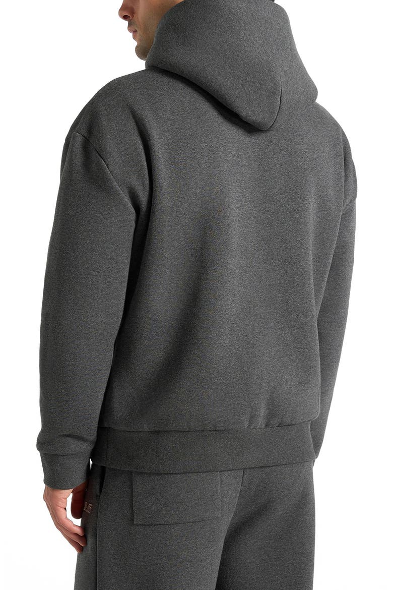 Unisex Signature Relaxed Fit Hoodie, Alternate, color, Charcoal Grey