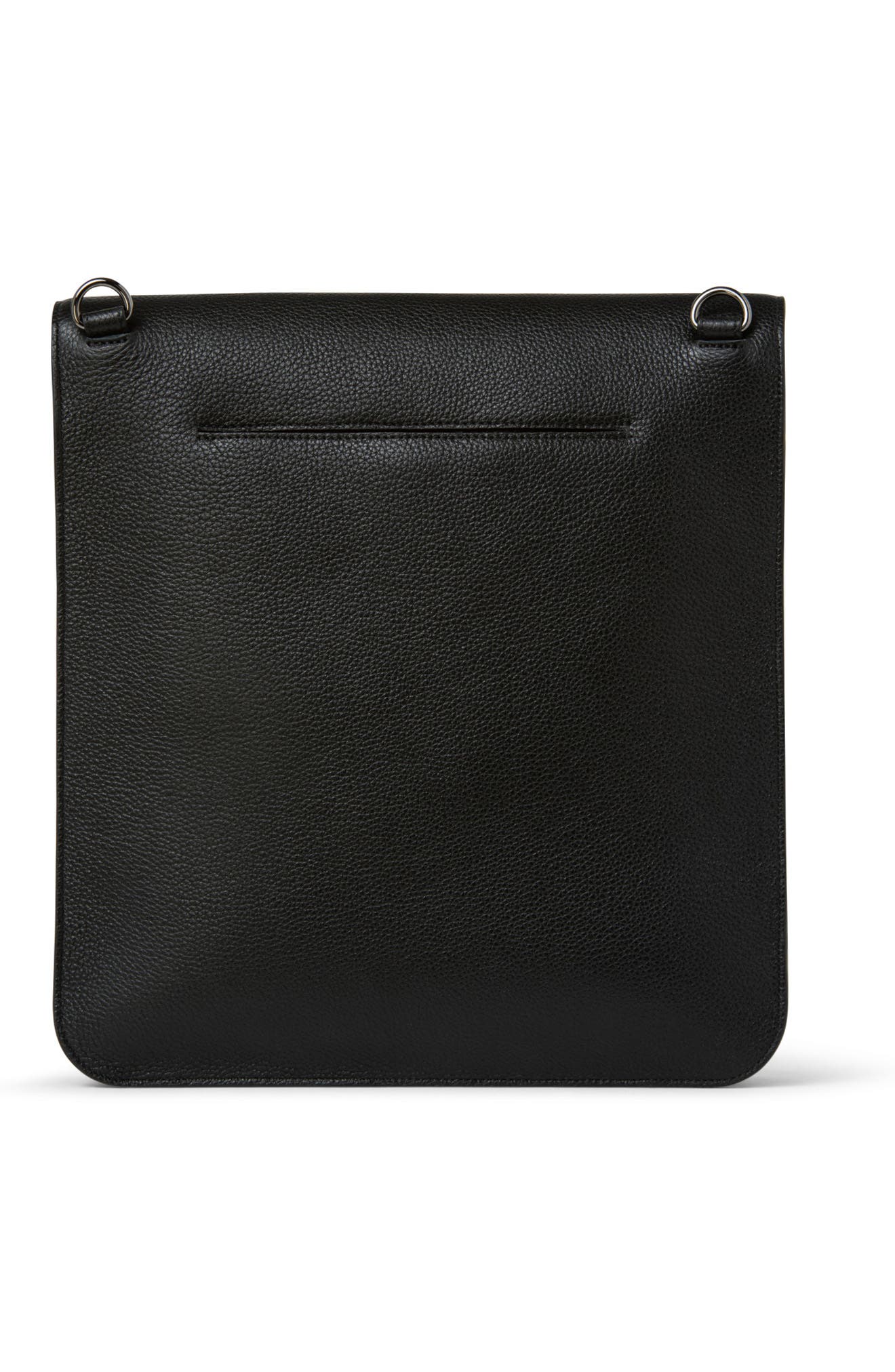 Akris Medium Anouk Leather Messenger Bag, Alternate, color, 