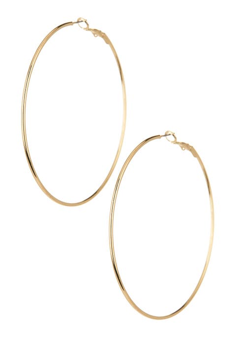 Basic 71mm Hoop Earrings