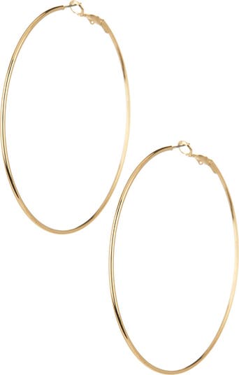 Basic 71mm Hoop Earrings