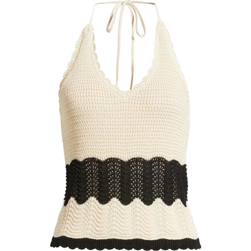 Vero Moda Florida Crochet Halter Top